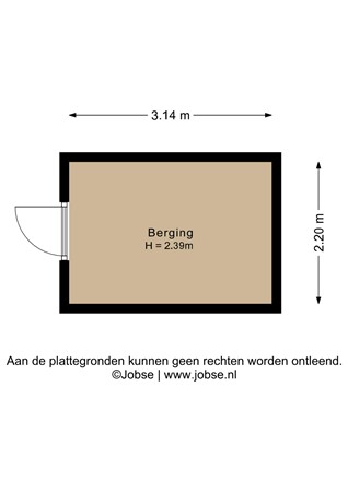 Floorplan - Polkampen 8, 3751 JC Bunschoten-Spakenburg